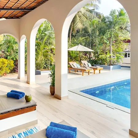 Villa Artjuna With Private Pool Near Calangute Saligao Exterior photo